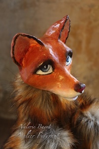  Handpuppe handgemacht für Therapie und Kasperletheater – ausdrucksstarke Tier-Handpuppe als Geschenk – Valérie Bayol Atelier Figurart Hamburg